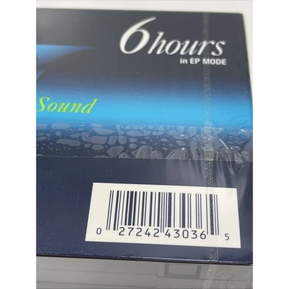 Lot of (3) Sony‎ T-120 Blank VHS VCR Premium Grade Video Tapes 6 Hrs New Sealed